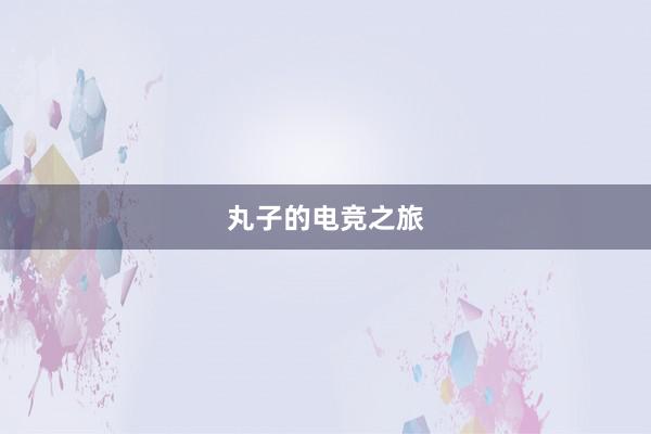 丸子的电竞之旅