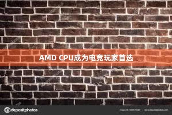 AMD CPU成为电竞玩家首选