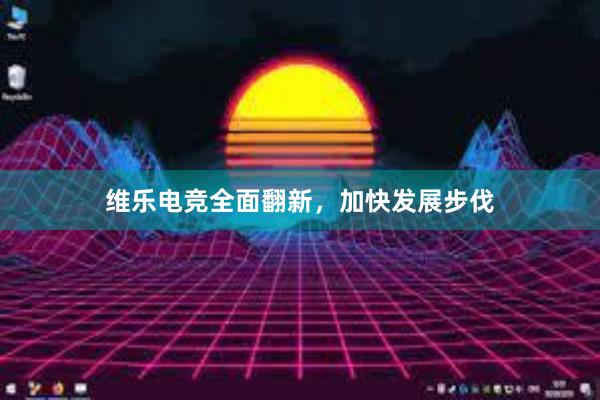 维乐电竞全面翻新，加快发展步伐